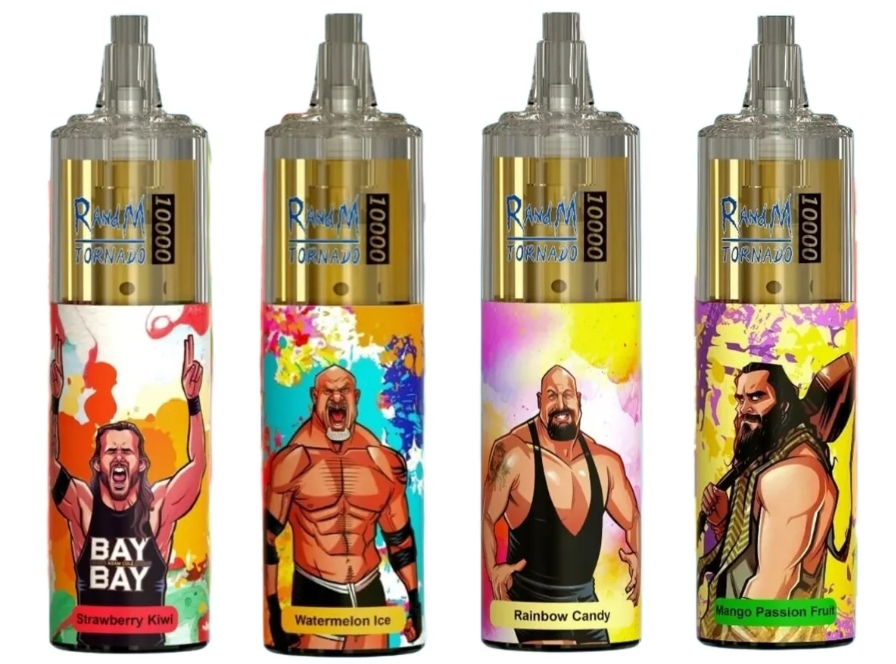 RandM Tornado 10000 Puffs Vape - الراز الأزرق: قوة الابتكار مع نكهة منعشة في السوق الكويتي 2025